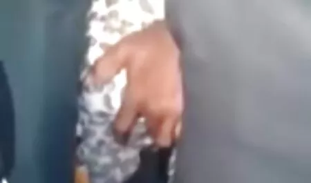 Peluca dorada. culiando en la secu
